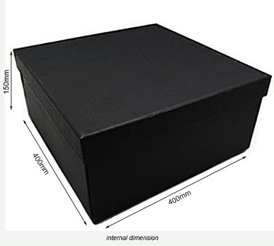 CASEMADE FOLD-UP 40cm BOX-Black Linen #3