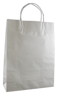 GIFT PAPER BAG-White Kraft