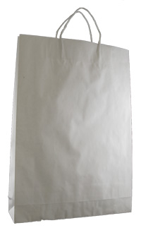 GIFT PAPER BAG-White Kraft