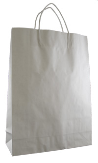 GIFT PAPER BAG-White Kraft