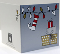 GIFT CARD ELF-Gold/Sil/Lava/Bla