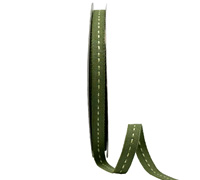 10mm STITCHED CANVAS-Moss/Green