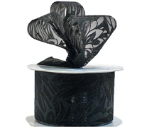 50mm CE BLOOM w/GLITTER-Black