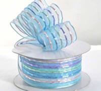 38mm SHEER CARNIVAL-Pale Blue