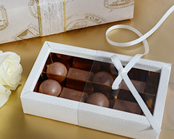 CHOCOLATE TRAY with PVC sleeve
