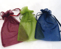 LARGE ORGANZA BAGS