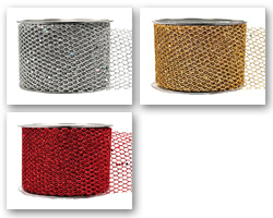 63mm  GLITTER MESH