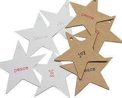 STAR GIFT TAG PACK