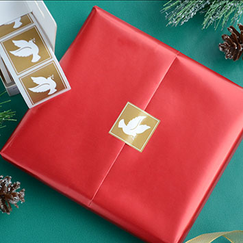 CHRISTMAS STICKER SEALS