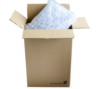3mm SHREDDED PAPER 80gsm 5kg Box-White