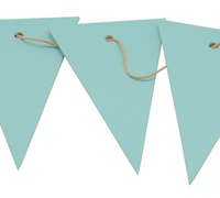 CARBOARD BUNTING TAG-Tiffany