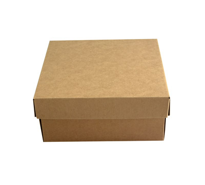 SMALL LOW GIFT BOX and LID PACK-Natural #1