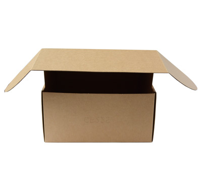 SMALL LOW GIFT SHIPPING BOX PACK-Natural #2