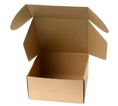 SMALL LOW GIFT SHIPPING BOX PACK-Natural #3