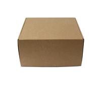 SMALL LOW GIFT SHIPPING BOX PACK-Natural