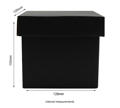 MINI GIFT BOX and LID PACK-Matte Black #3