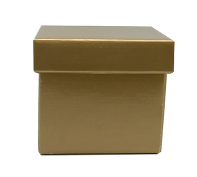 MINI GIFT BOX and LID PACK-Gold