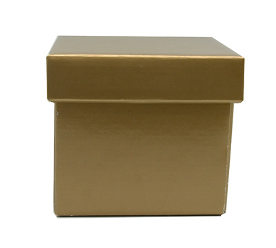 MINI GIFT BOX and LID PACK-Gold