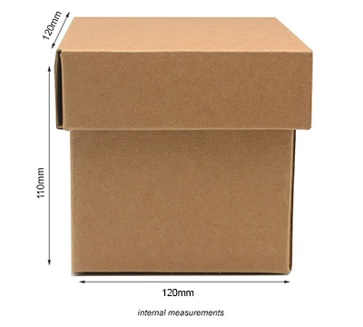 MINI GIFT BOX & LID PACK-Natural #3