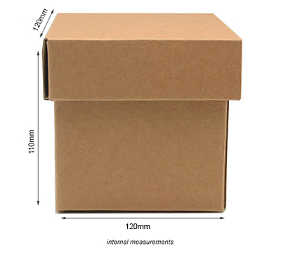 MINI GIFT BOX and LID PACK-Natural #3