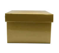 SML GIFT BOX & LID-Gold