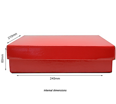 CHOC BOX and LID PACK-Gloss Red #2