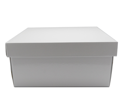 LARGE GIFT BOX and LID PACK-Gloss White