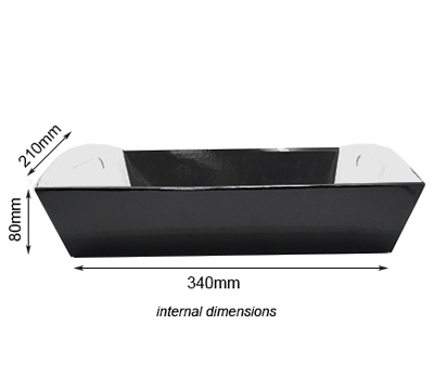 LARGE HAMPER TRAY PACK-Gloss Black #2
