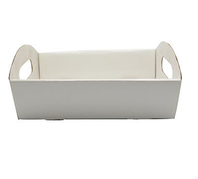 SMALL HAMPER TRAY PACK-Gloss White