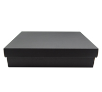 LARGE SHIRT BOX and LID PACK-Matte Black