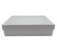 LGE SHIRT BOX & LID PACK-Gloss White