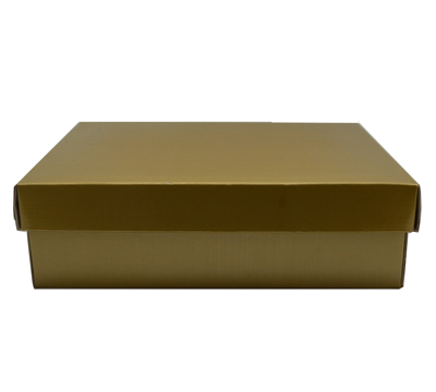 SMALL SHIRT BOX and LID PACK-Gold