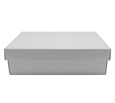 SMALL SHIRT BOX and LID PACK-Gloss White #1