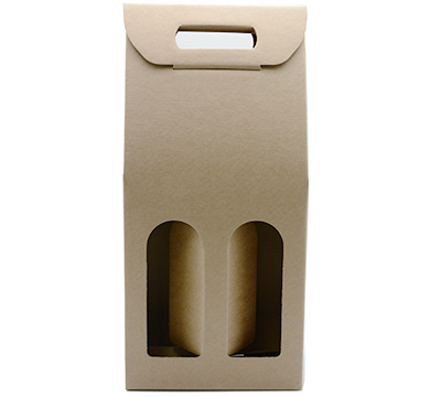 PREMIUM DOUBLE WINE BOX PACK-Natural