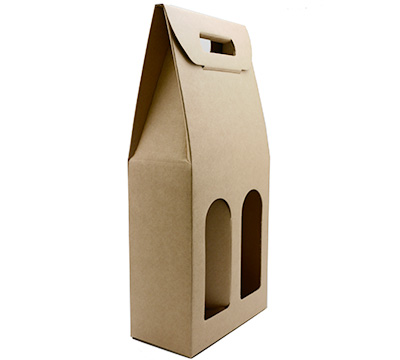 PREMIUM DOUBLE WINE BOX PACK-Natural #2