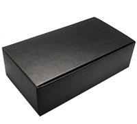 CORPORATE DOUBLE WINE BOX PACK-Seta Black