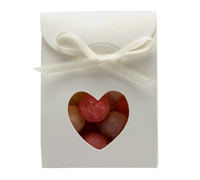 MINI SACCHETTO with WINDOW PACK-White Kraft