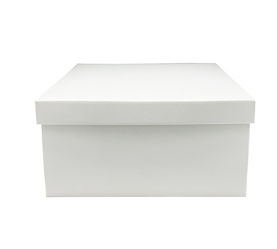 Easy Fold Gift Large Box PACK-White Linen
