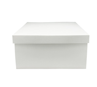 Easy Fold Gift Large Box PACK-White Linen