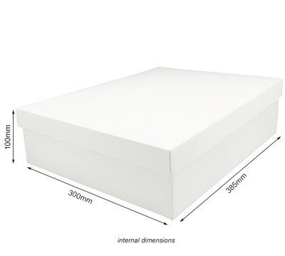 Easy Fold Large Shirt Box PACK-White Linen #3