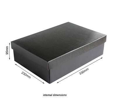 Easy Fold Small Shirt Box PACK-Black Linen #3