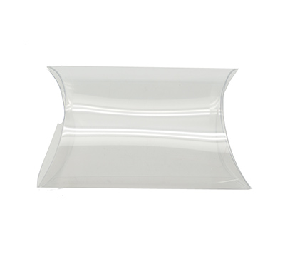 PVC CLEAR PILLOW BOX PACK - Large