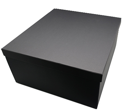 CASEMADE FOLD-UP LARGE GIFT BOX-Black Linen