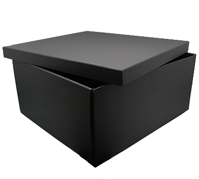 CASEMADE FOLD-UP LARGE GIFT BOX-Black Linen #2