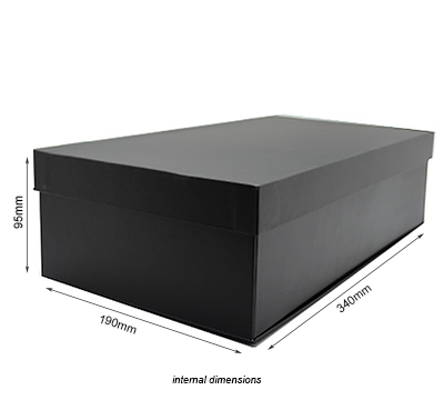 CASEMADE FOLD-UP DOUBLE BOX-Black Linen #3
