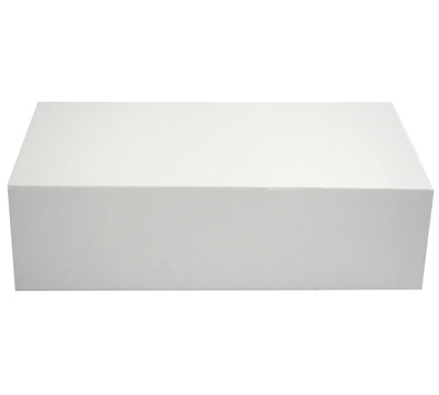 MAGNETIC LID DOUBLE BOX-White Linen #2