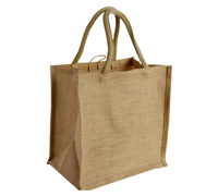 JUTE SHOPPER BAG PACK-Natural