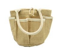 JUTE TOOL BAG EXTRA SMALL-Natural