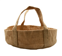 JUTE ROUND TRAY LARGE-Natural