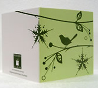 GIFT CARD BOTANICALS-Avocado on Pistachio